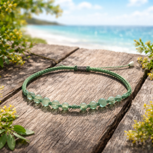 Bracelet aventurine.