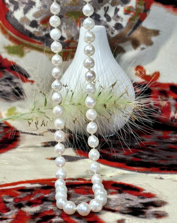 Collier en perles naturelles
