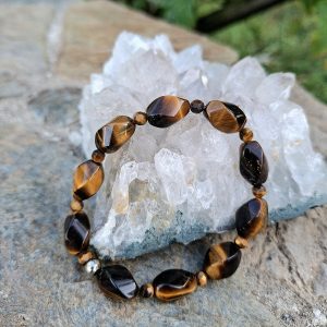 Bracelet en œil de tigre
