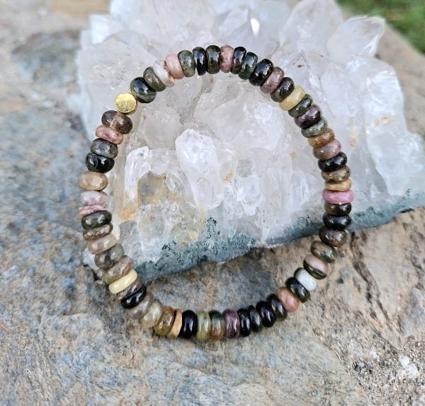 Tourmaline rose et verte
