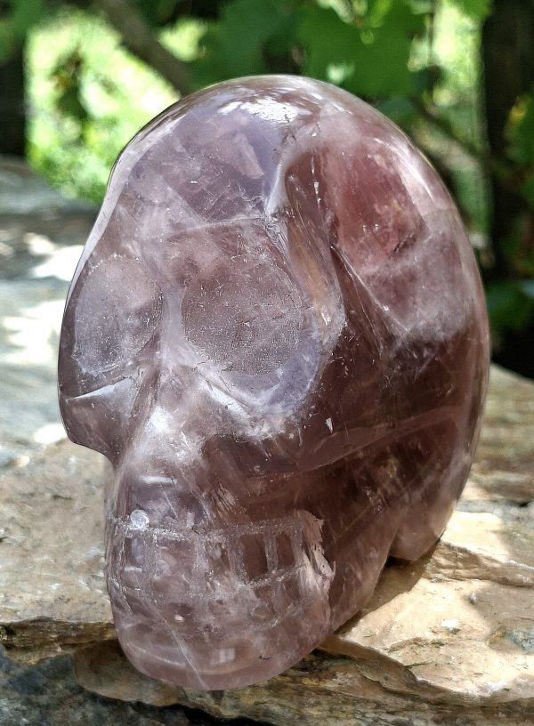 crâne en cristal hématoïte