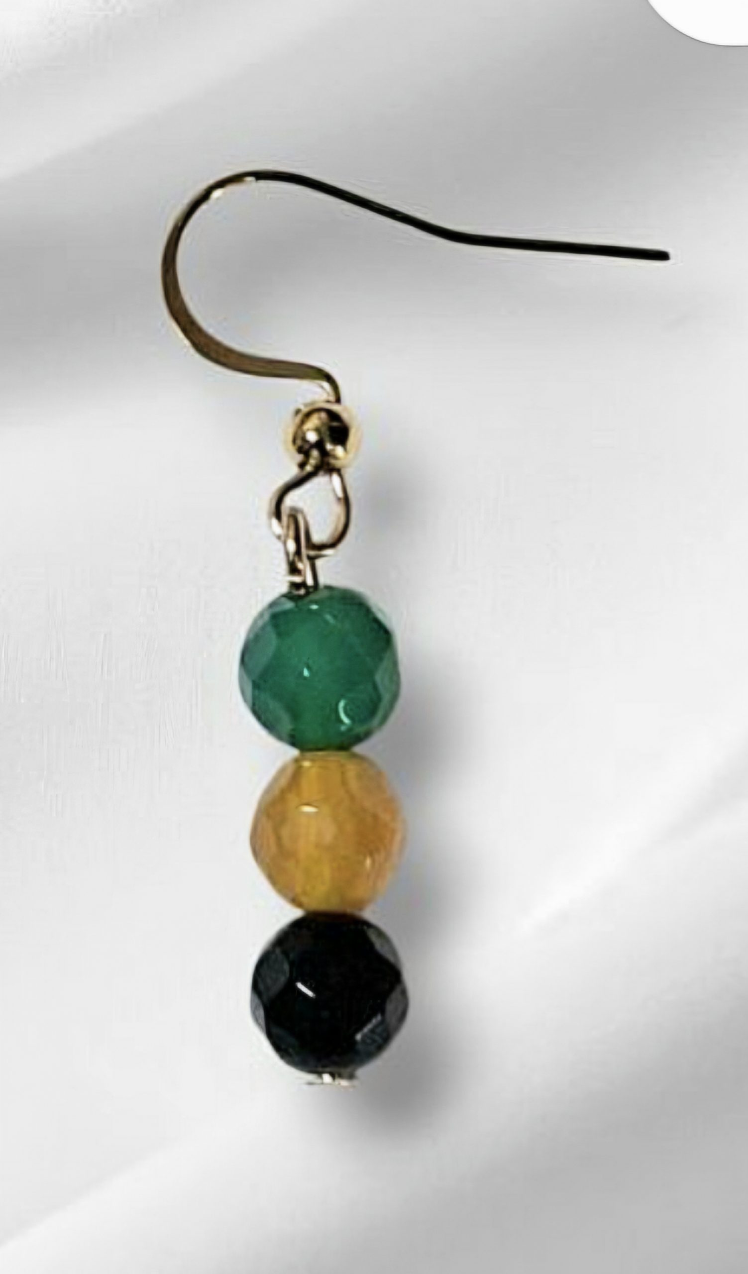 Boucle d'oreille en agate – Image 3