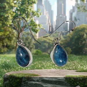 Boucle oreille en apatite Argent 925