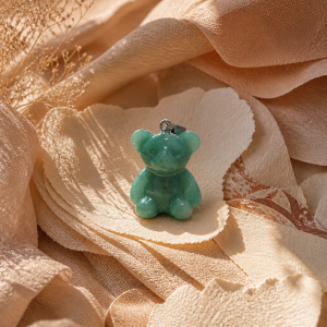 Nounours aventurine verte