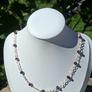 Collier améthyste