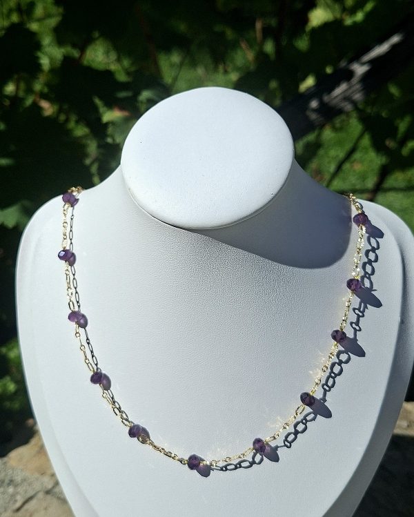 Collier améthyste