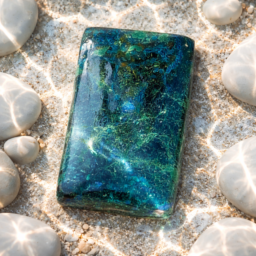Azurite malachite fibreuse Ref: a1