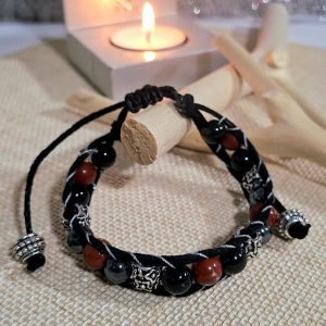 jaspe rouge tourmaline hématite