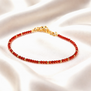 Bracelet en cornaline