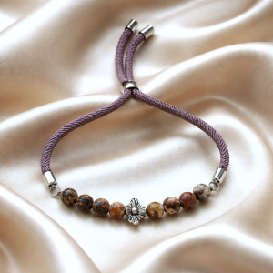 Bracelet jaspe léopard