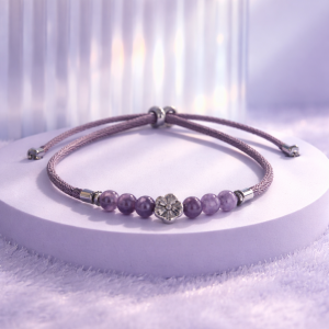 Bracelet lépidolite