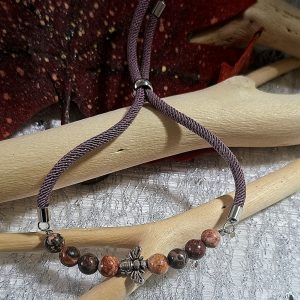 Bracelet jaspe léopart