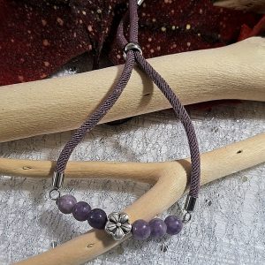 Bracelet lépidolite