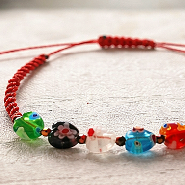 Bracelet cœurs en verre – Image 2