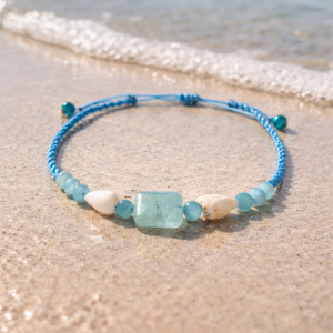 Bracelet aigue marine