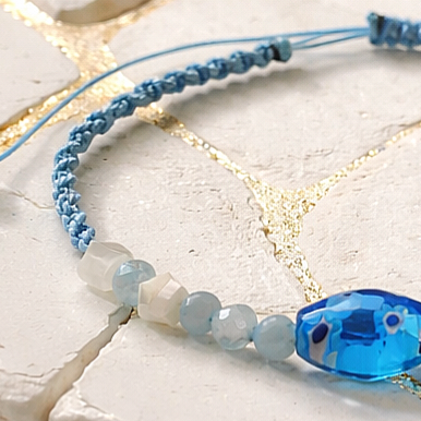 Bracelet aigue marine – Image 2