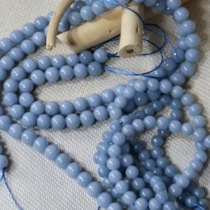 fil de perles Angélite