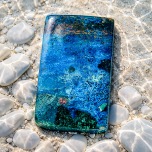 Azurite malachite fibreuse Ref:A3