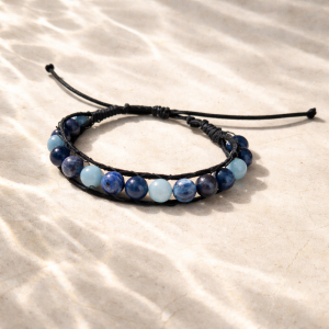 Bracelet angélite sodalite