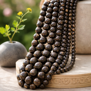 Fil de perles bronzite