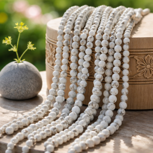 Fil de perles howlite
