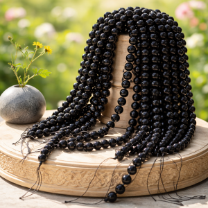 Fil de perles jais