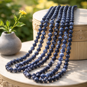 Fil de perles sodalite