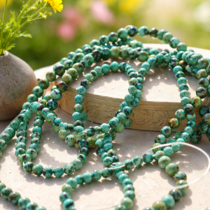 Fils de perles turquoise