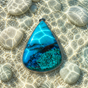 Azurite chrysocolle Ref: Ach3