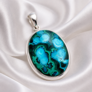 Chrysocolle- argent  Ref: chry arg1